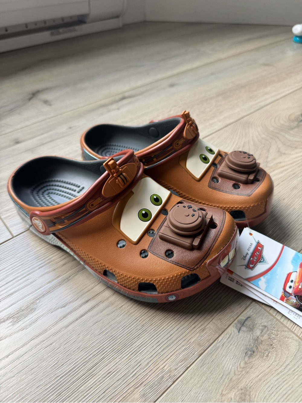 CROCS Kids Disney Crocs Character Clogs Mater brand new